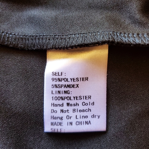 Windsor Woman's Size S Black Strapless Jumpsuit. - Picture 7 of 10